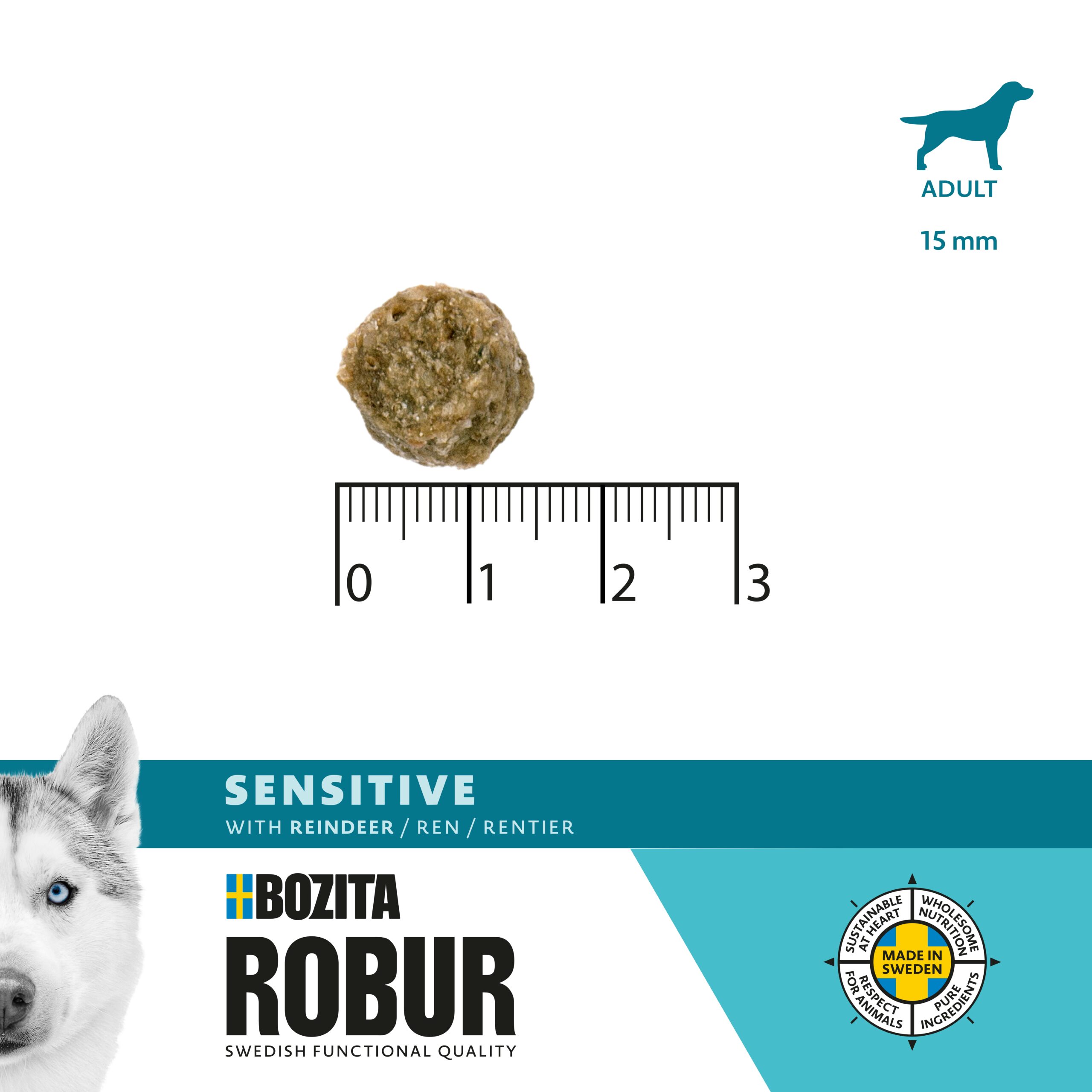 Bozita Robur Sensitive with Reindeer 12 kg - 2