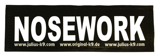 Kardborredekaler tilll Julius-K9 sele och halsband - färdig text eller flagga - 2