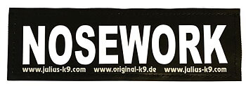 Kardborredekaler tilll Julius-K9 sele och halsband - färdig text eller flagga