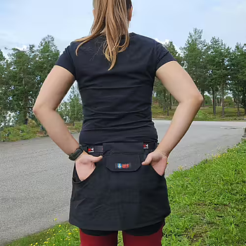 Träningskjol Jami Svart   S-XL