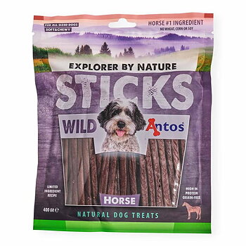 Antos Wild Sticks Horse 400 g – hästkött