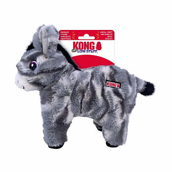 Kong Low Stuff Stripes Donkey – åsna med pip