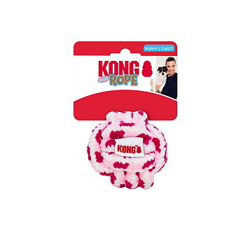Kong Rope Ball Puppy L – mjuk repboll för valp
