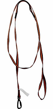 Alac promenadkoppel antiglid 20 mm × 250 cm – orange