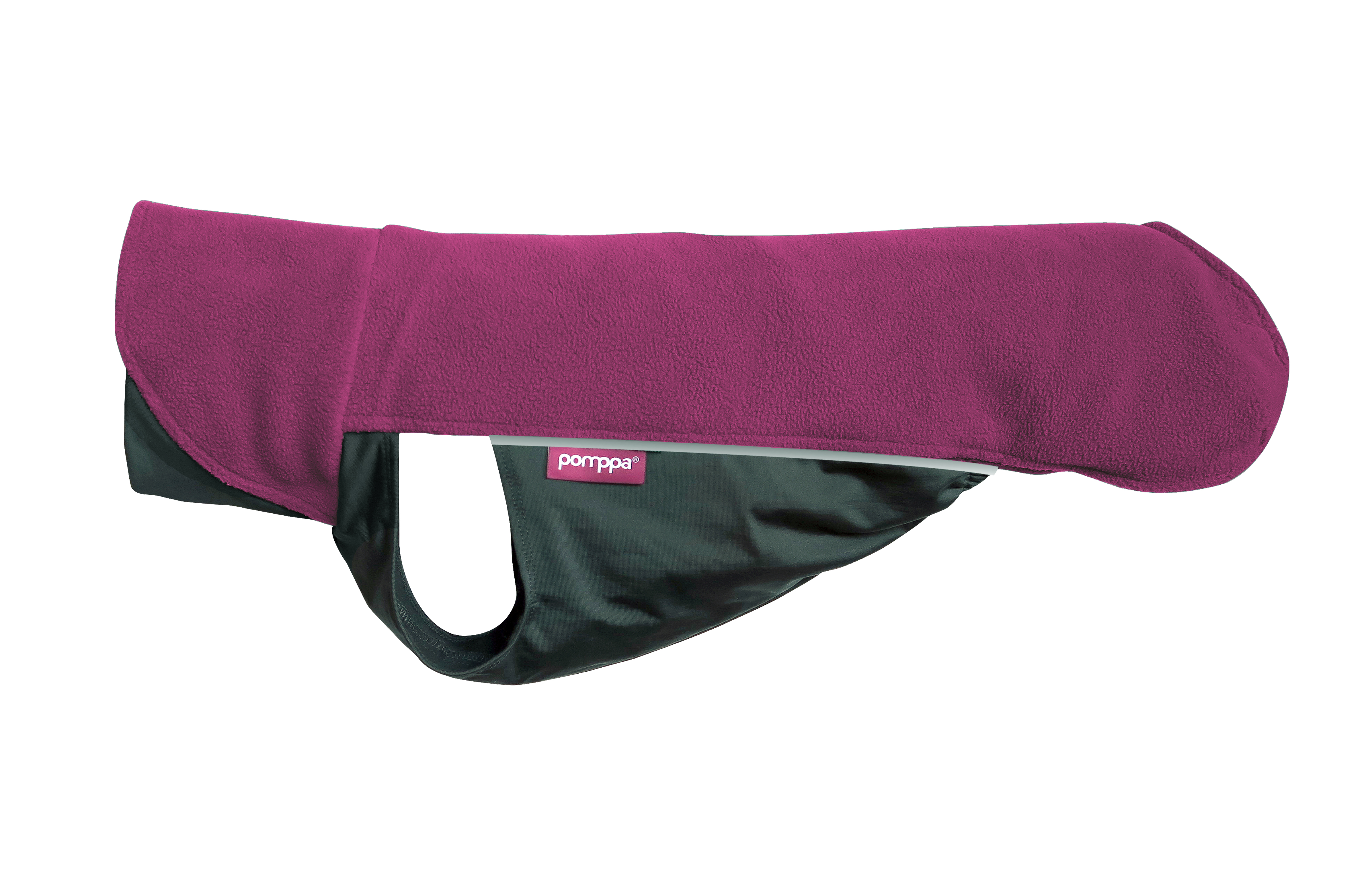 Jumppa Pomppa Fleecetäcke - Plum - 2