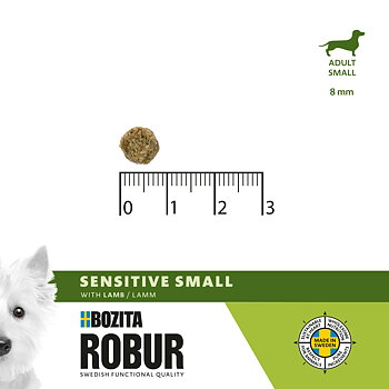 Bozita Robur Sensitive Adult Small Breed Lamb 7,5 kg