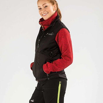 Arrak Outdoor Acadia Väst svart unisex