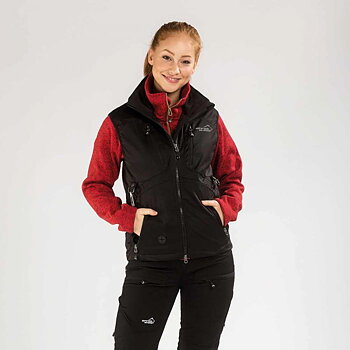 Arrak Outdoor Acadia Väst svart unisex