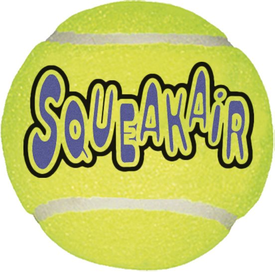 KONG SqueakAir Tennisboll 3-pack