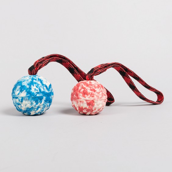 Boll Raddog Hård Gummi, MAGNET, Ögla - 6 och 7 cm