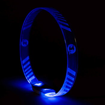 Ozami Flash LED-halsband Warrior, multicolor