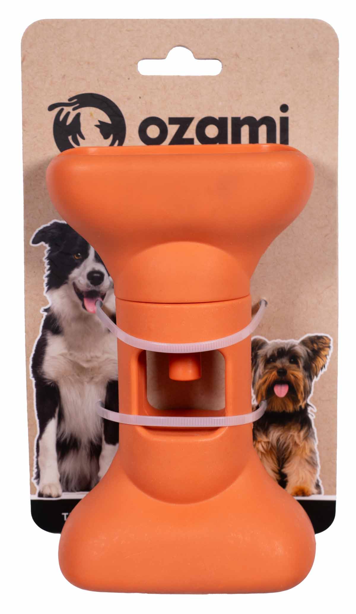 Ozami Snack Holder – hållare för tuggben, orange 16 cm