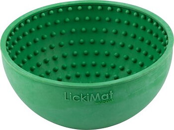 LickiMat Wobble slickmatta -grön 17x8cm