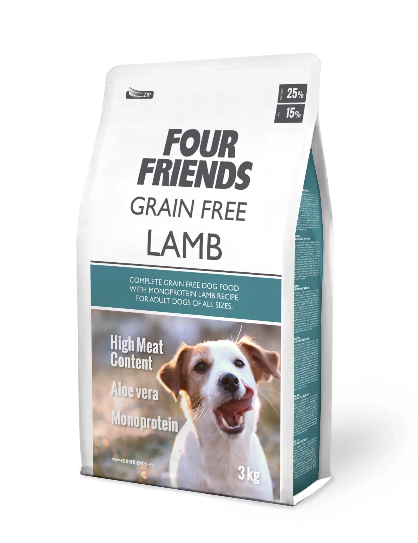 Four Friends Dog GF Lamb 3 kg