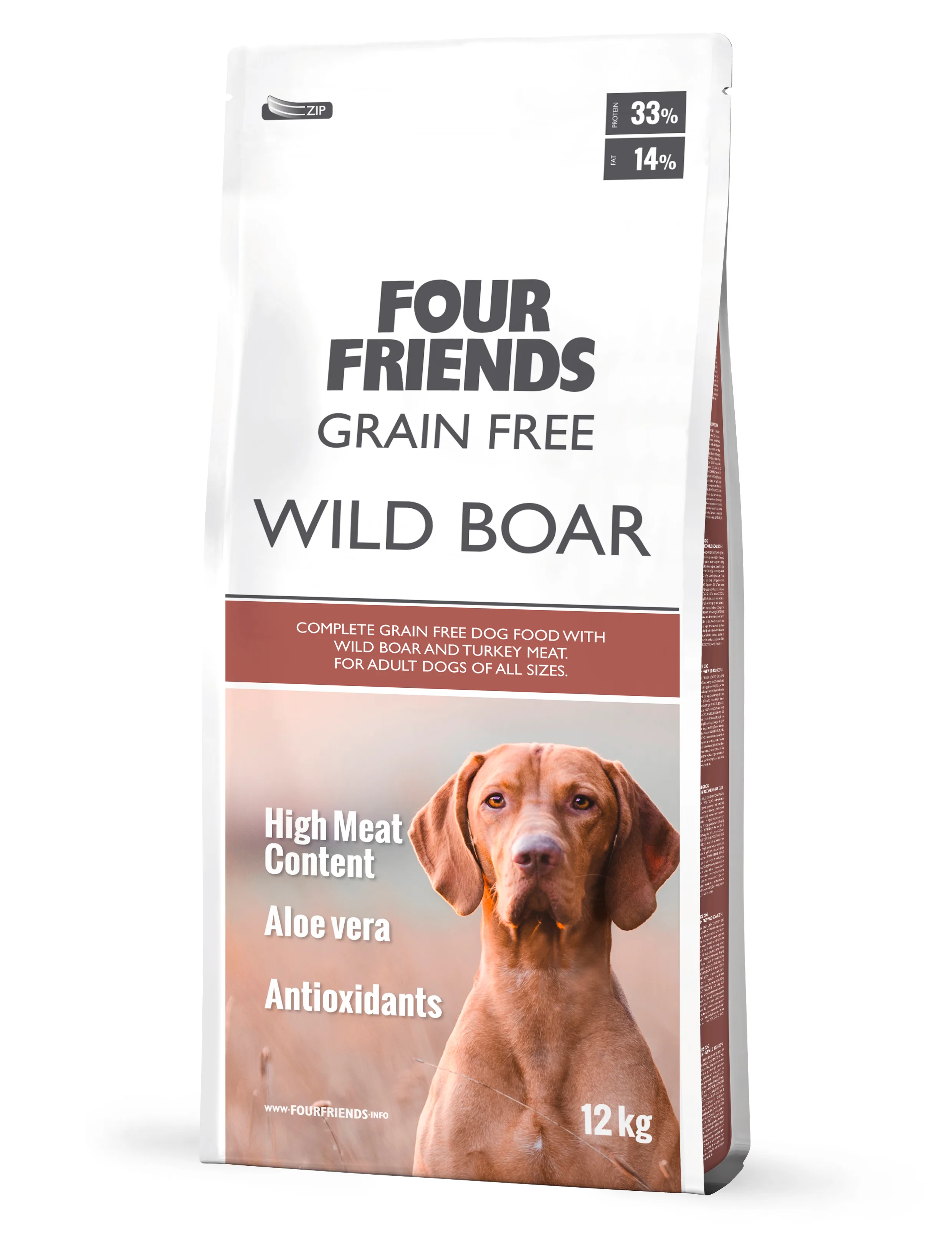 Four Friends Dog GF Wild Boar 12 kg