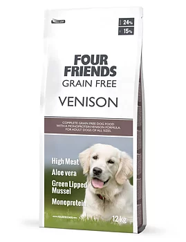 Four Friends Dog GF Venison 12 kg