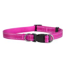 Hundhalsband justerbart Iris rosa (olika storlekar)