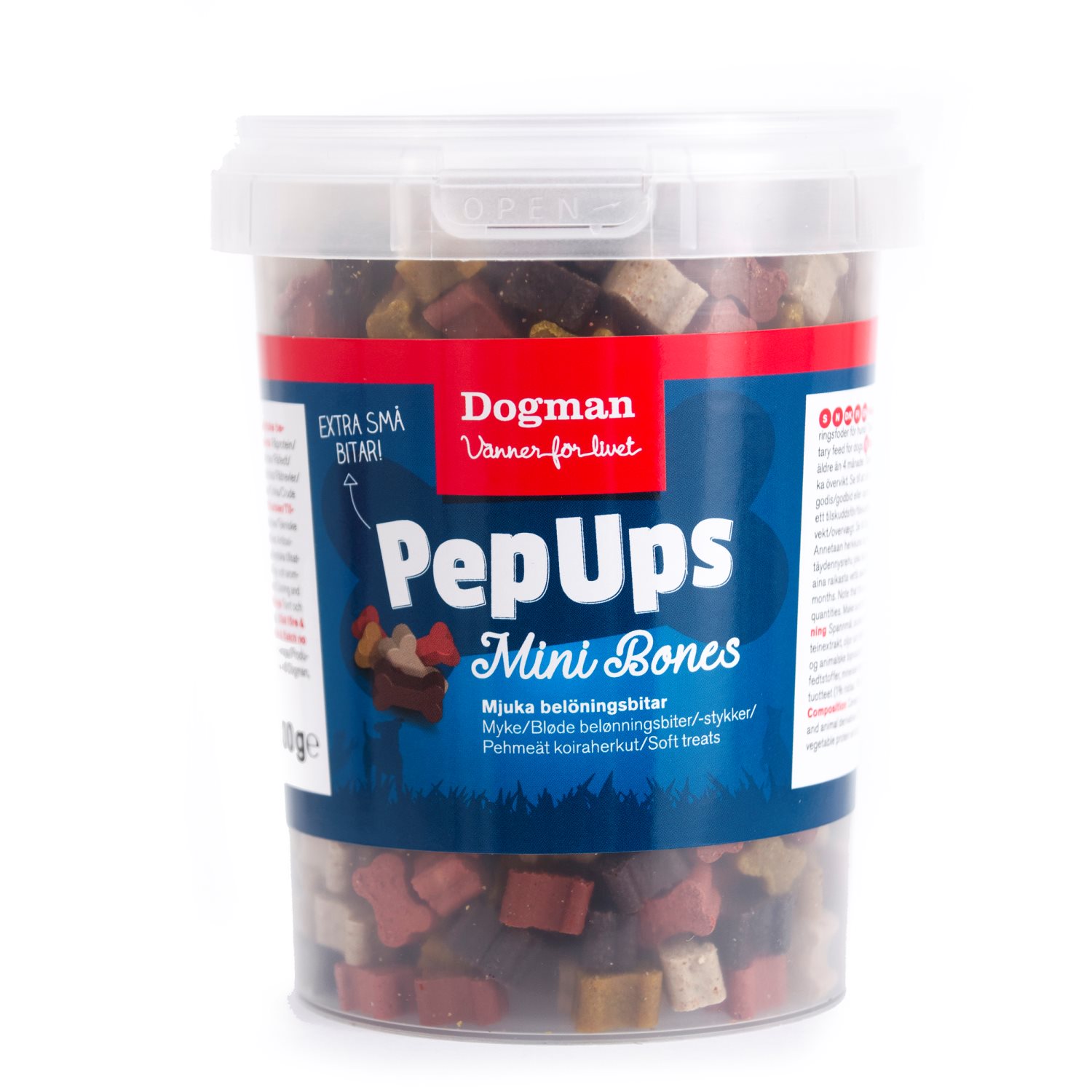PepUps Mini Bones - 300 gr och 450 gr