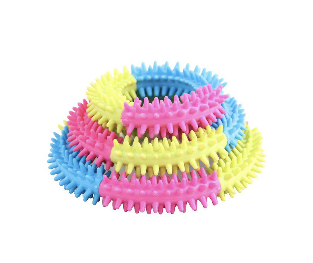 Hundleksak Rainbow World Ring (två storlekar)
