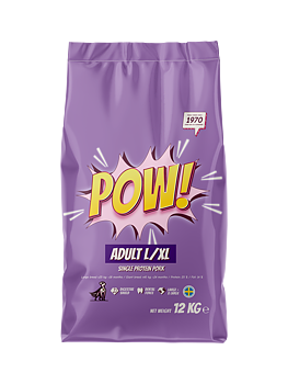 POW! Dog Adult L/XL Pork 12 kg