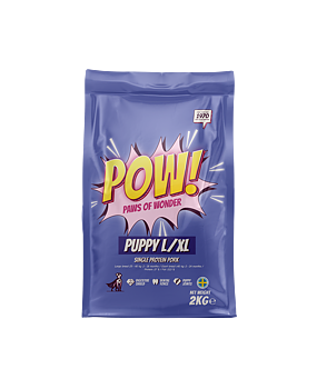 POW! Dog Puppy L/XL Pork 2 kg