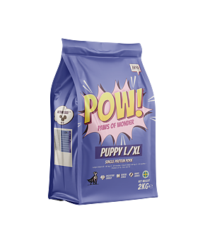 POW! Dog Puppy L/XL Pork 2 kg