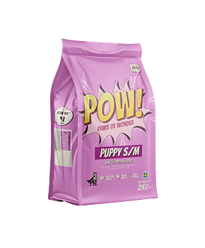 POW! Dog Puppy S/M Pork 2 kg