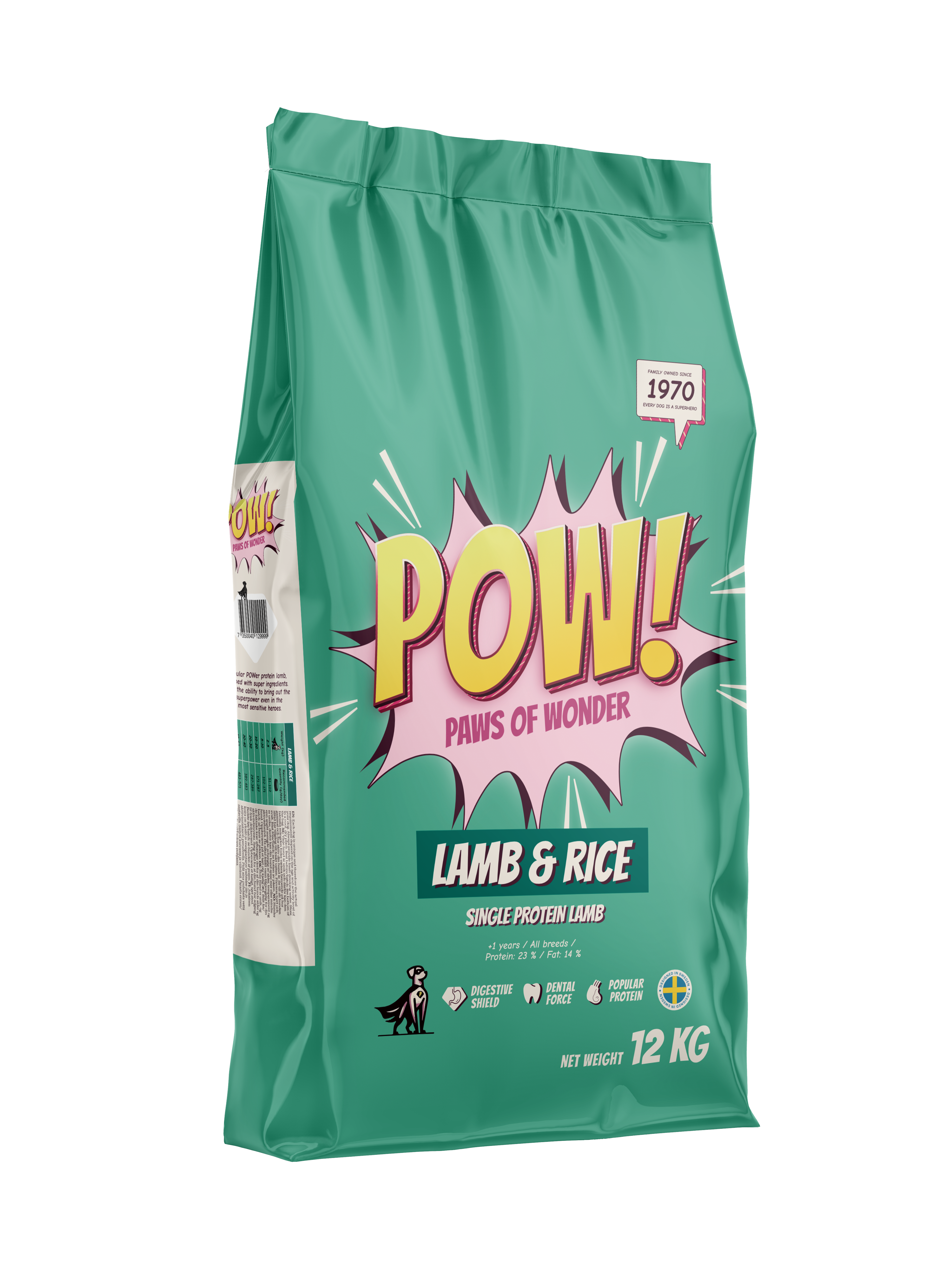 POW! Dog Adult Lamb & Rice 12 kg - 2