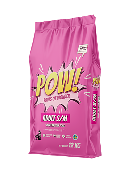 POW! Dog Adult S/M Pork 12 kg