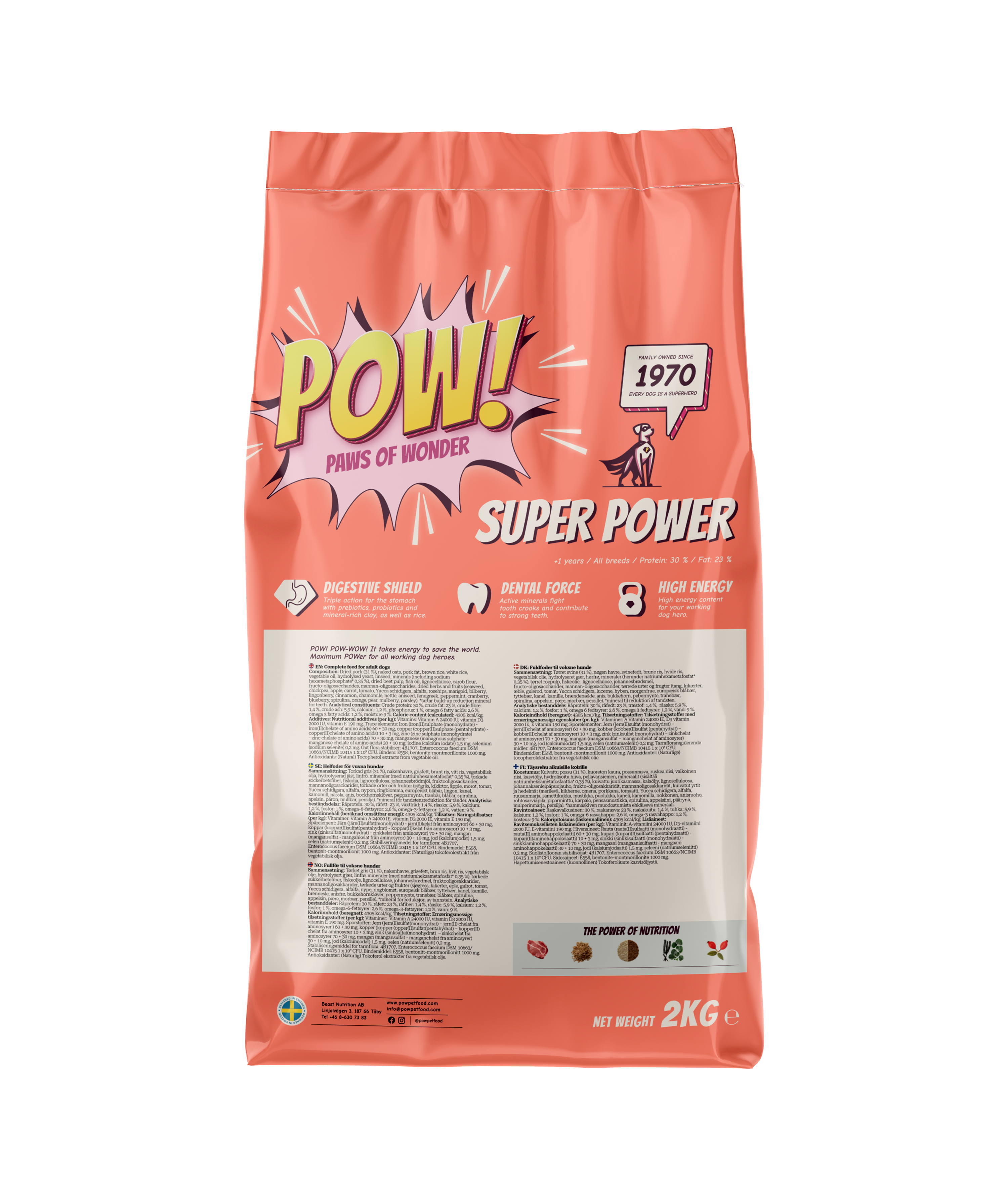 POW! Dog Super Power 2 kg - 4