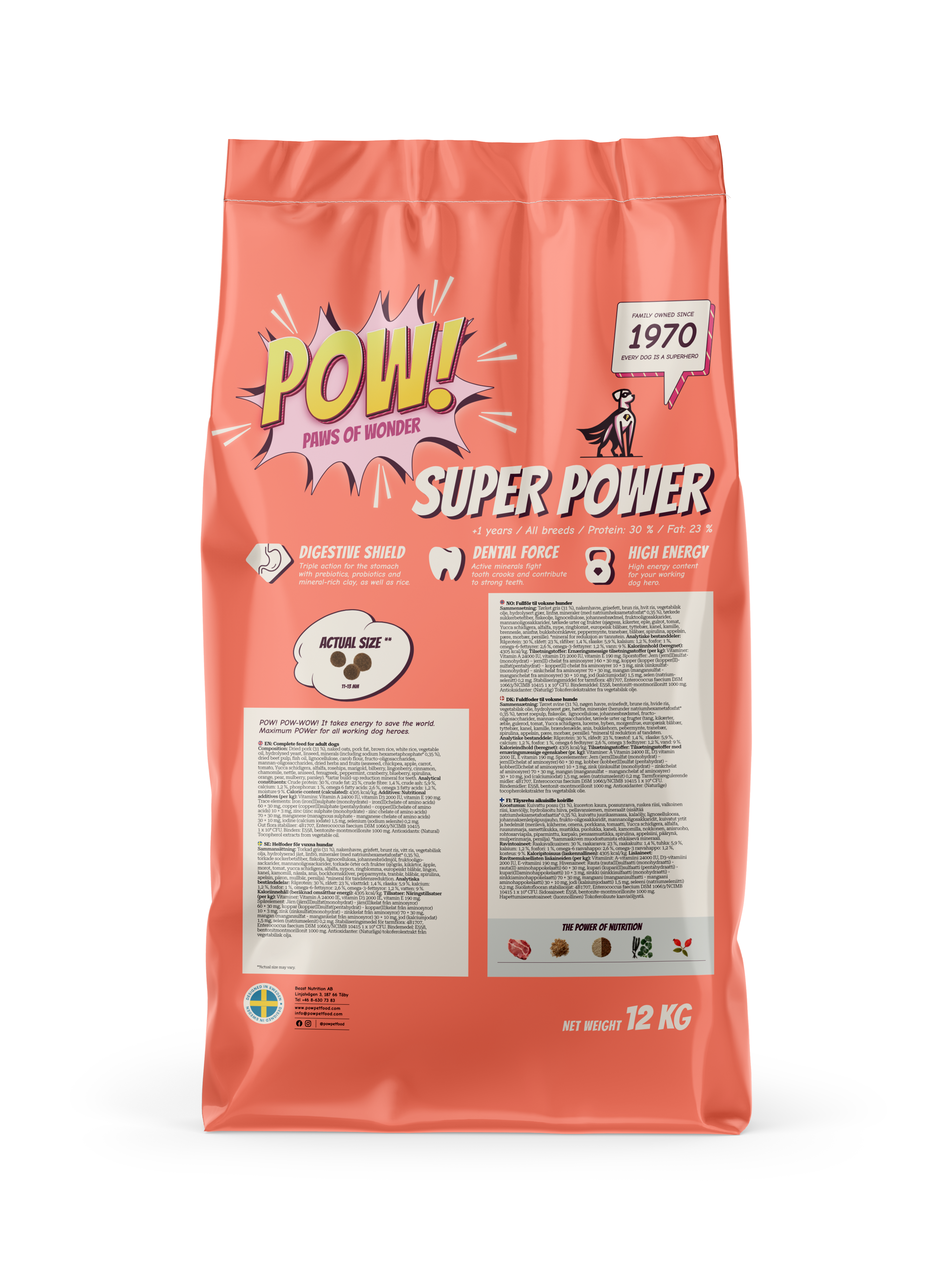 POW! Dog Super Power 12 kg - 4