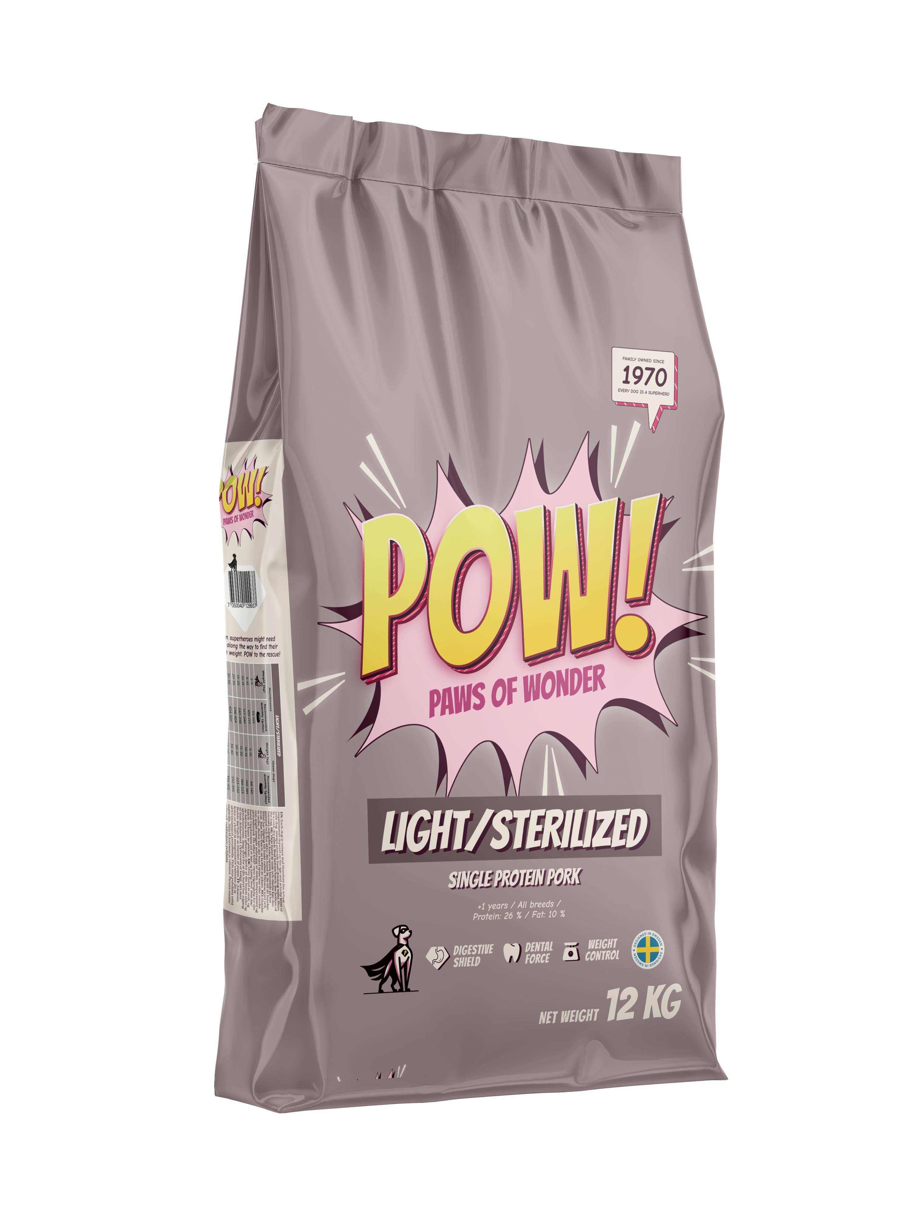POW! Dog Light/Sterilized 12 kg - 2