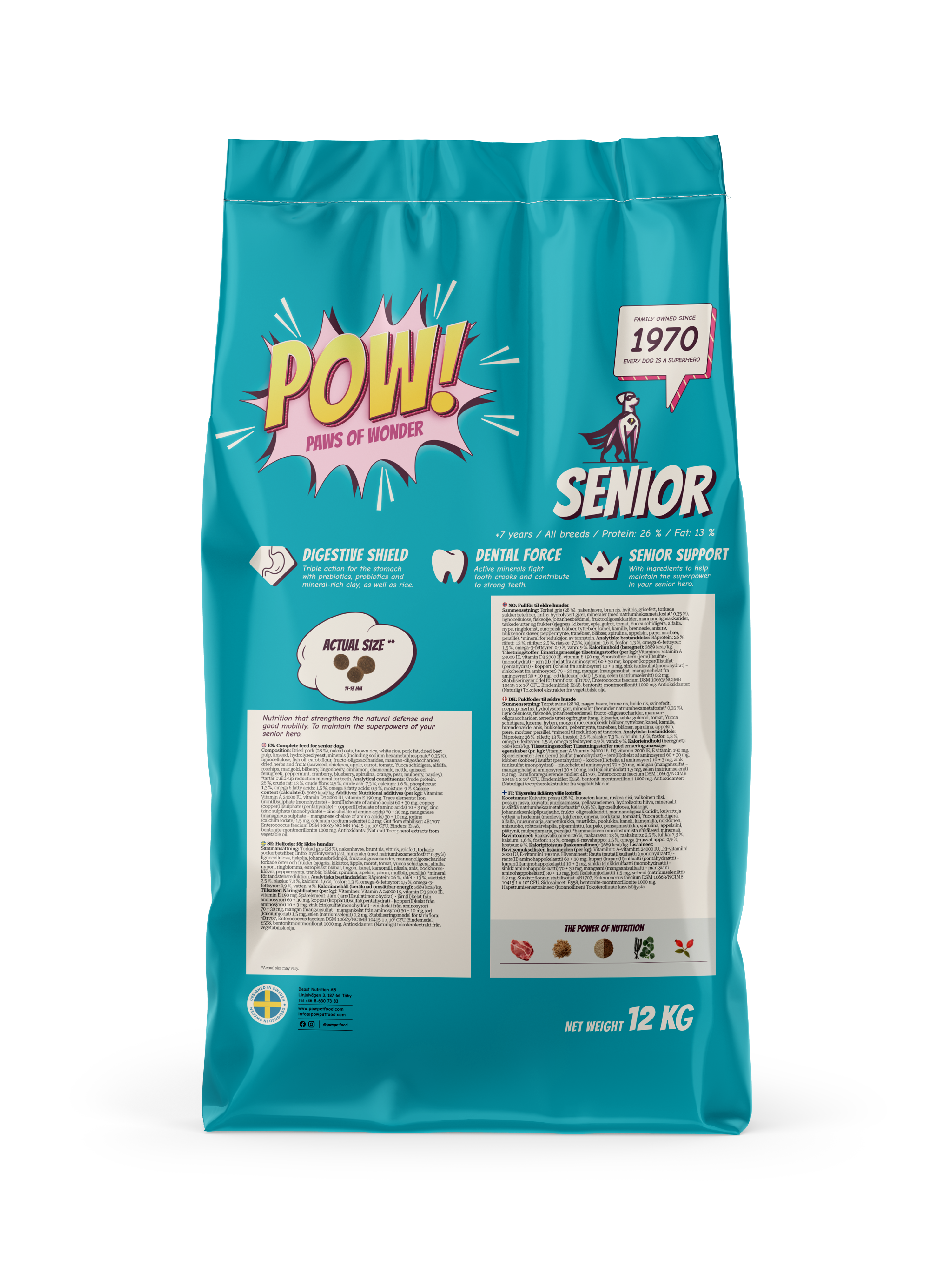 POW! Dog Senior 12 kg - 4