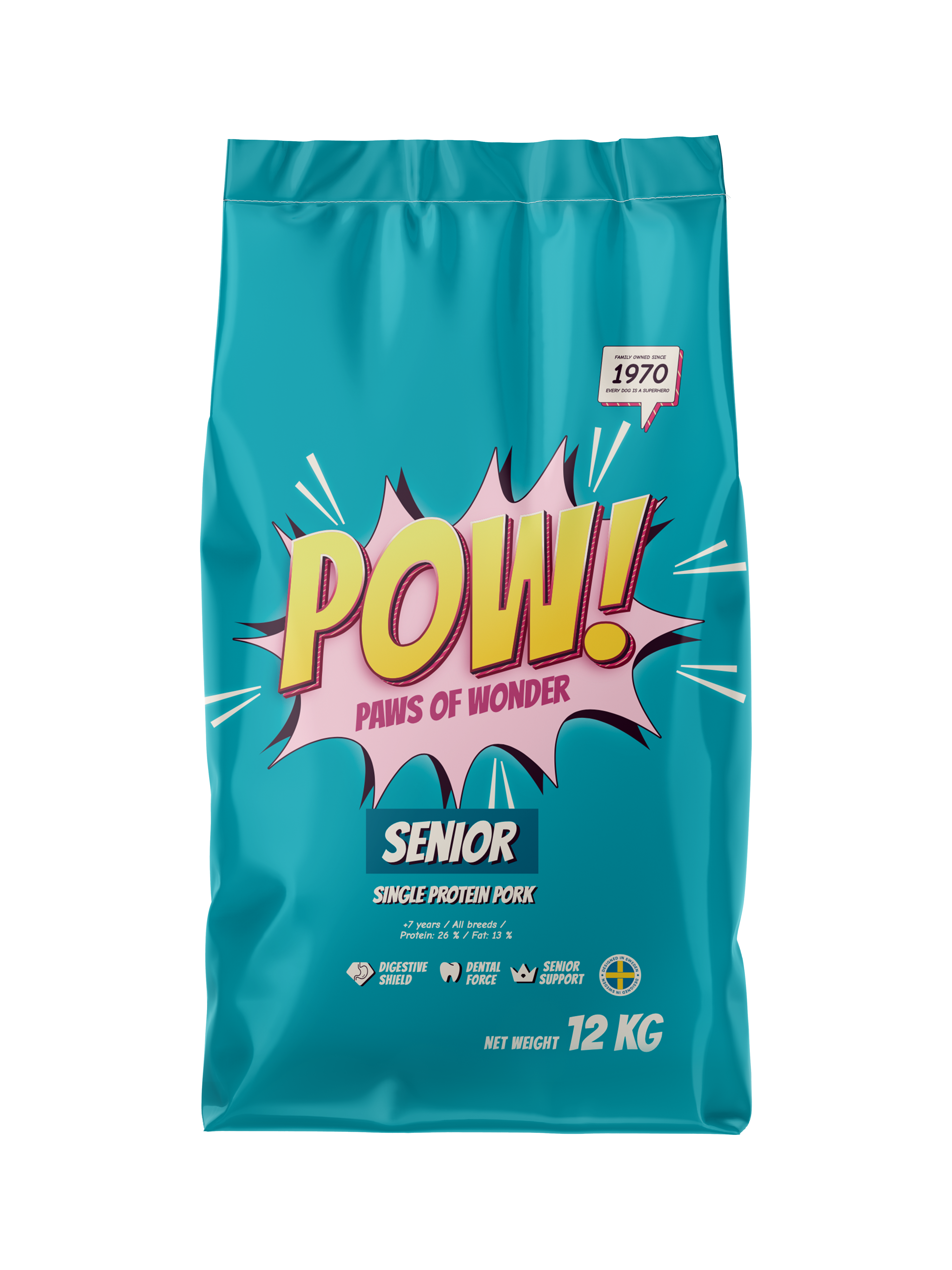 POW! Dog Senior 12 kg