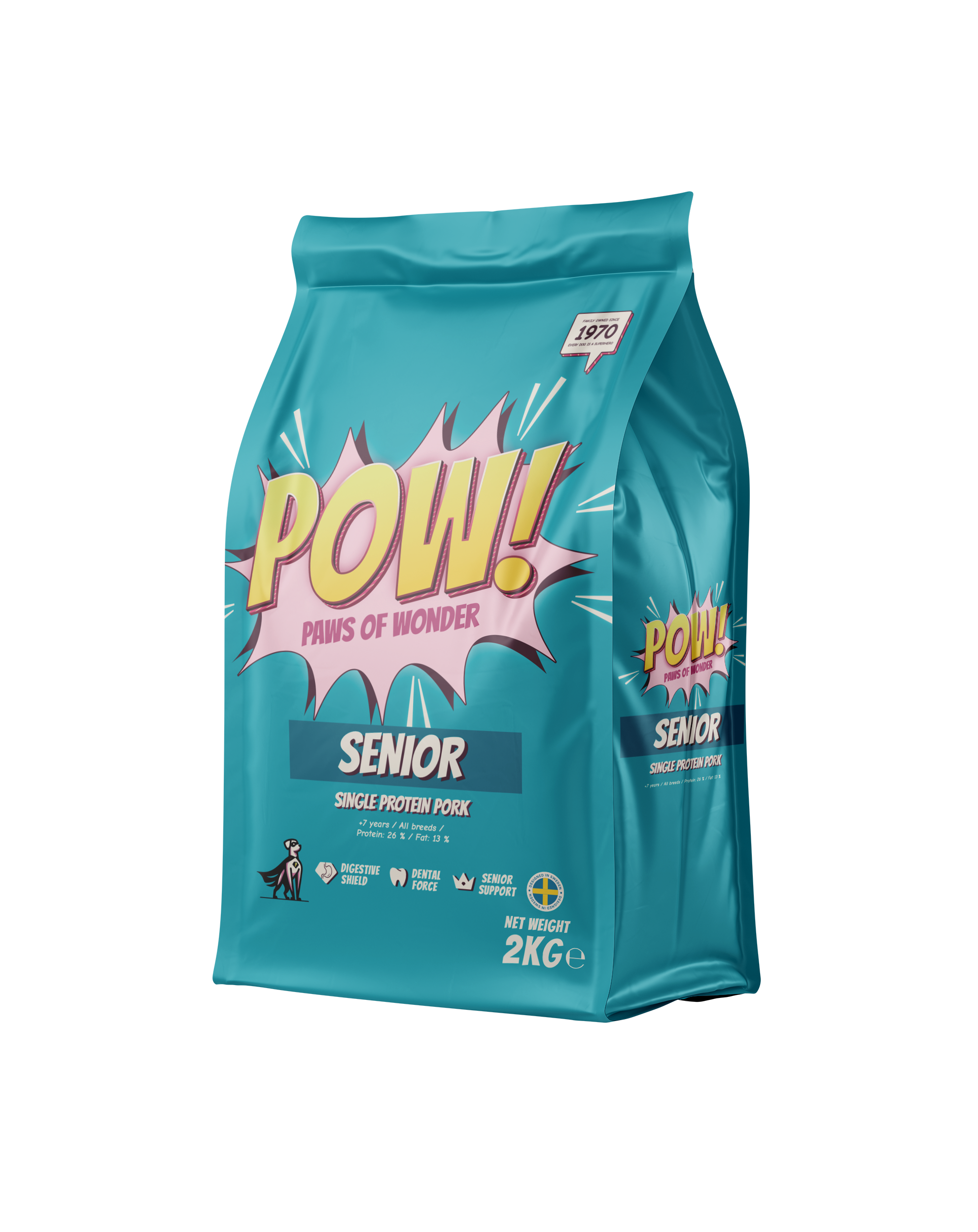 POW! Dog Senior 2 kg - 3