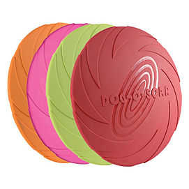 Mjuk, flytande frisbee, fyra storlekar