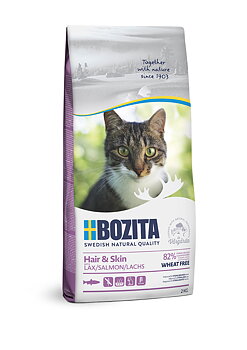Bozita Hair & Skin Wheat Free Salmon kattmat 2 kg