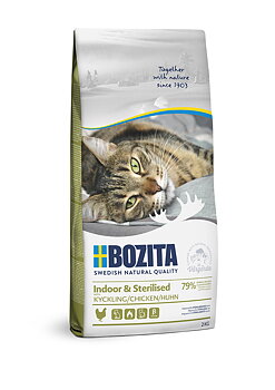 Bozita Indoor & Sterilised Chicken kattmat 2 kg
