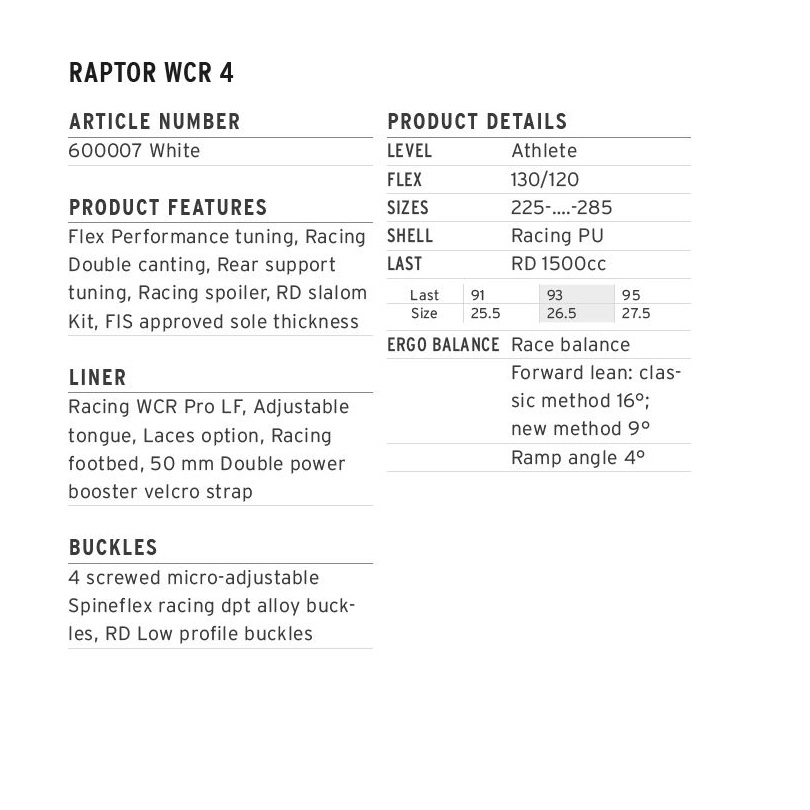 HEAD RAPTOR WCR 4 - Beyond-X - Norway