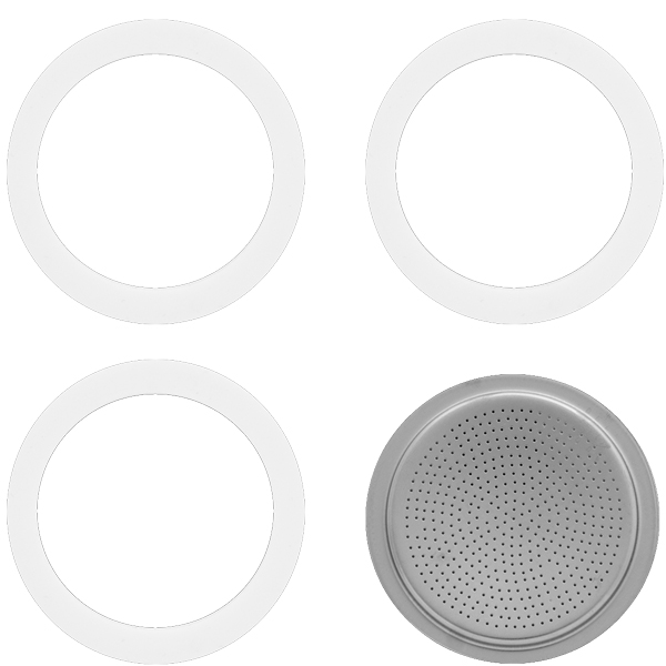 Bialetti Moka Express And Cup Replacement Gasket/Filter lupon.gov.ph