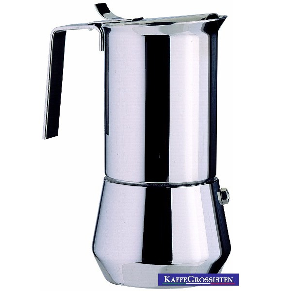 Ilsa Stainless Steel 3 Cup Stovetop Espresso Maker