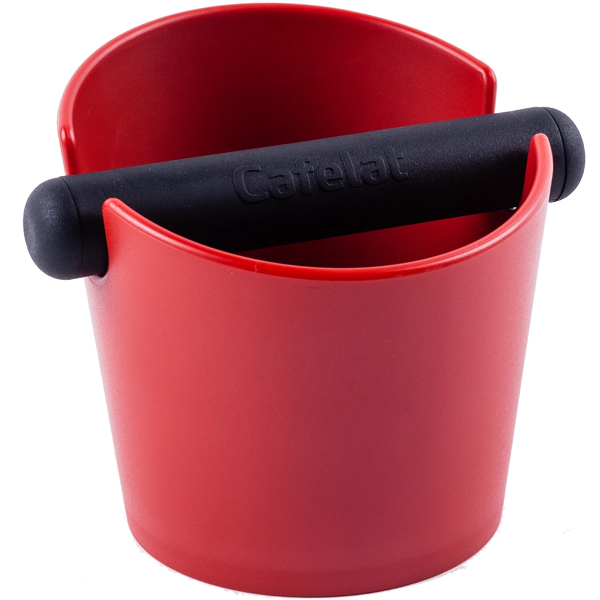 Cafelat Tubbi Knock-box Red 125 mm