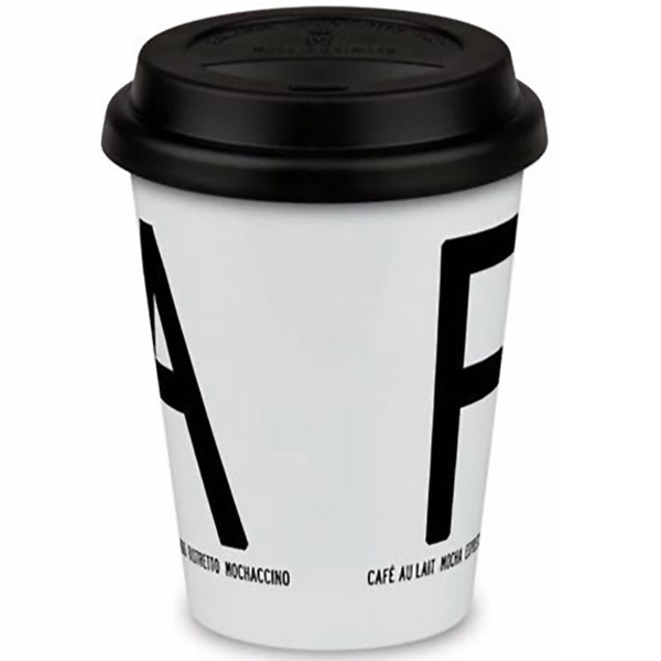 FIKA Mugg To-Go Svart