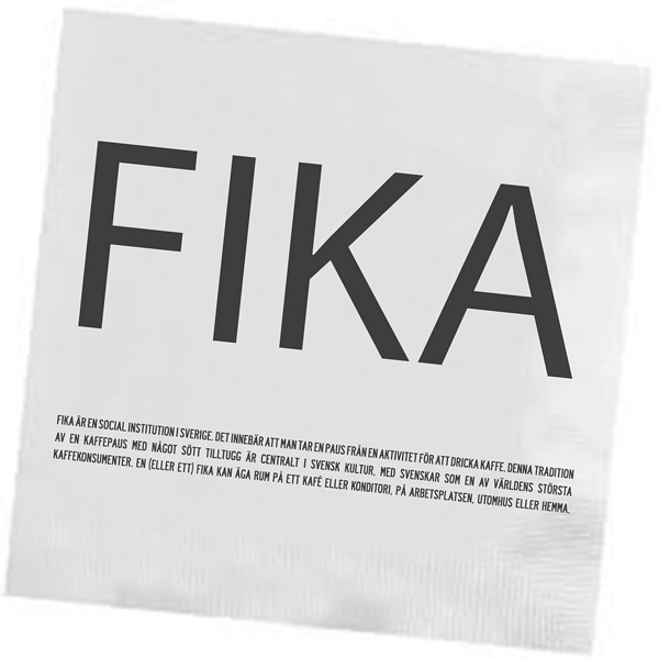 FIKA Servetter Vita