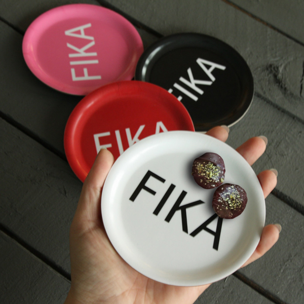 FIKA Glasunderlägg Gul/Blå - 4