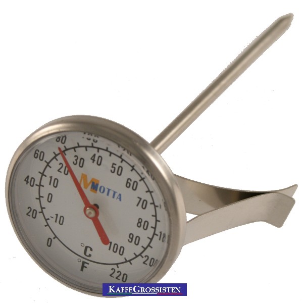 Milk thermometer from Motta - makes milk frothing easier