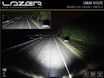 LAZER LINEAR-18 ELITE LED-RAMP | 532MM