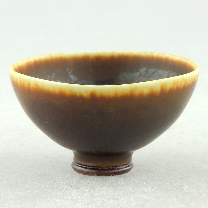ベルント・フリーベリ  一点もの  茶色のボウル  Bowl  (4,5cm)  1959年