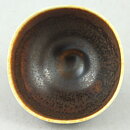 Berndt Friberg (1959) Unique Brown Haresfur Bowl 4,5 cm