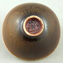 ベルント・フリーベリ  一点もの  茶色のボウル  Bowl  (4,5cm)  1959年